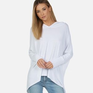 Michael Lauren Oversized White Pullover